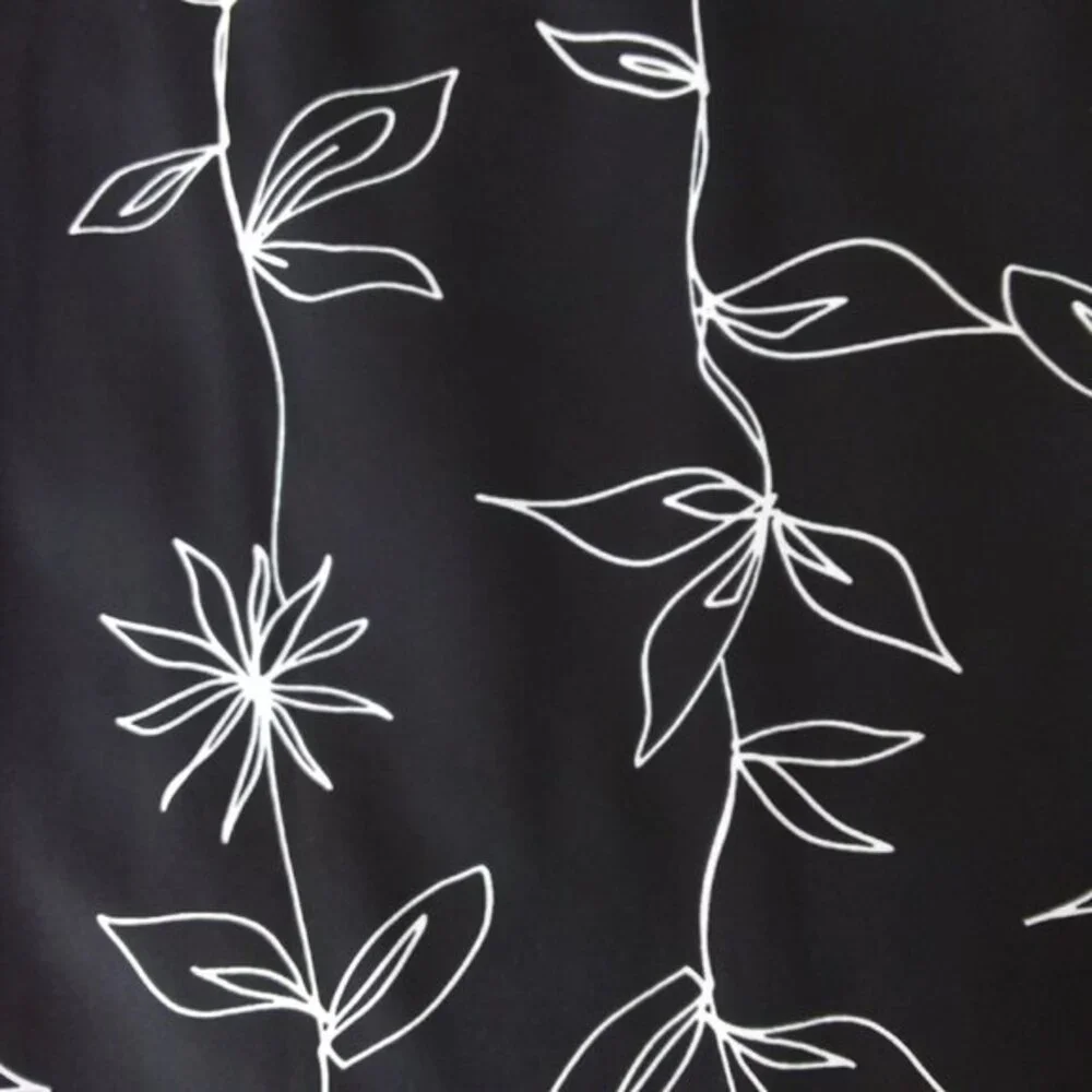 Alfani Floral Midi Skirt Black S
